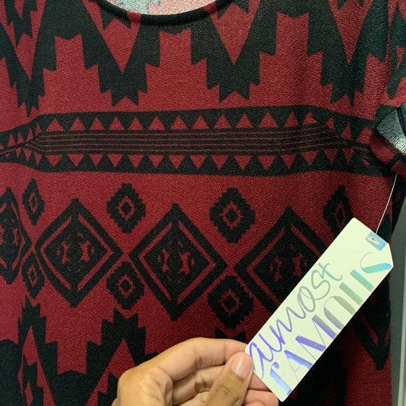 Brand new black & red Aztec dress - Picture 3 of 3